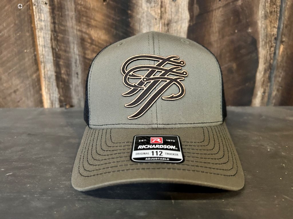 TTP Loden/Black/ Leather Patch Cut Out - TTP Outdoors