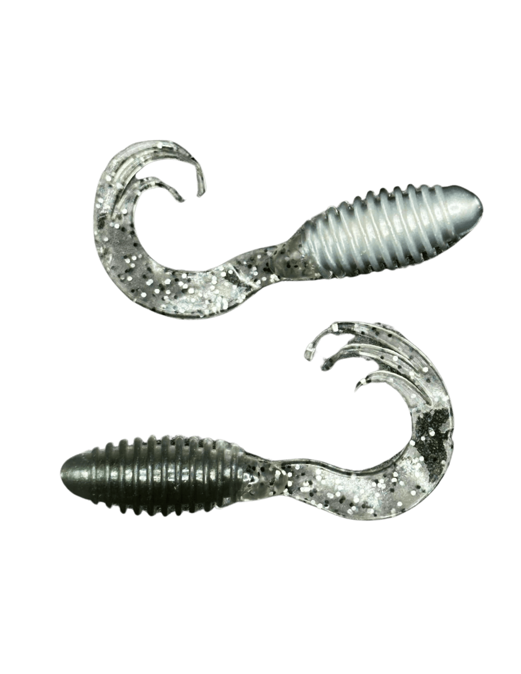 2" ATX Ribbed Triple Curl Tail - TTP Outdoors