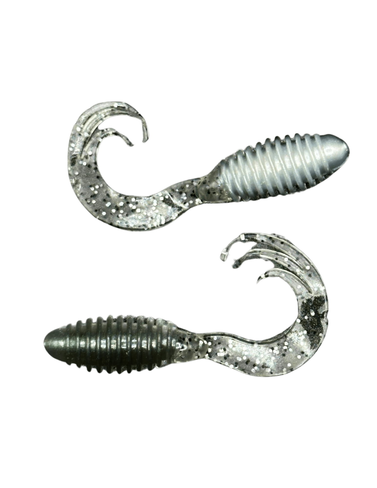 2" ATX Ribbed Triple Curl Tail - TTP Outdoors