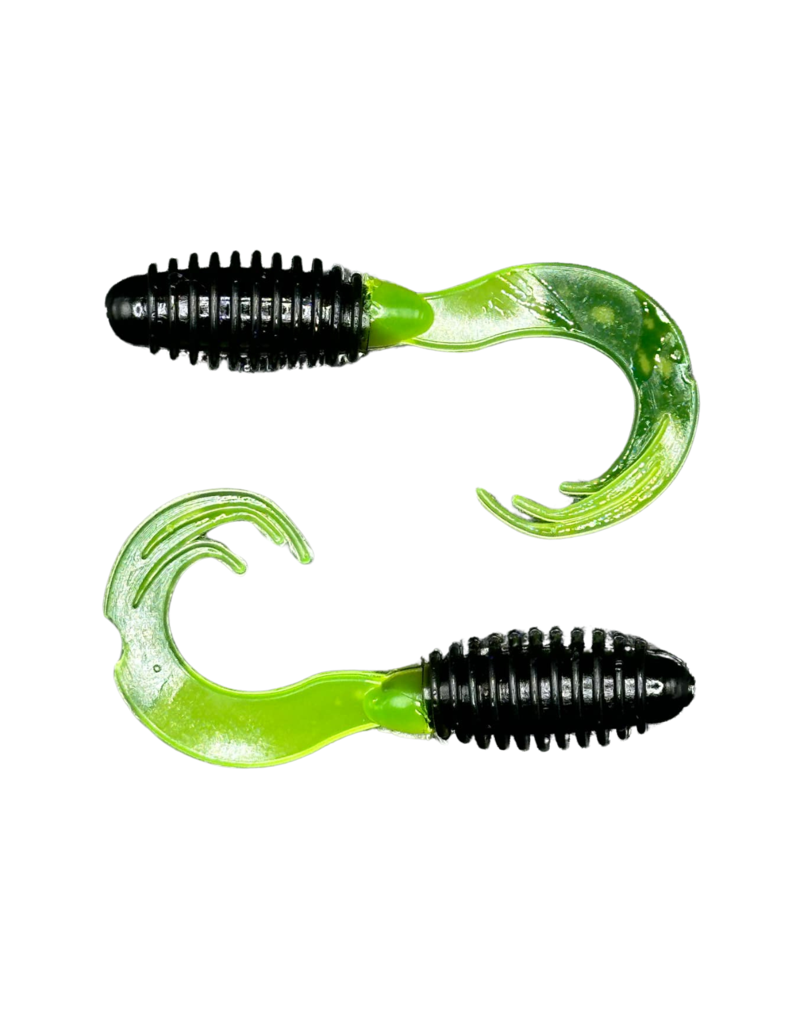 2" ATX Ribbed Triple Curl Tail - TTP Outdoors