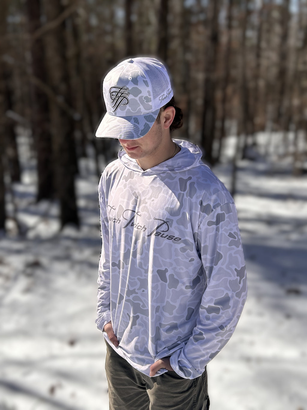 UPF50 Hoodie - Yeti Camo