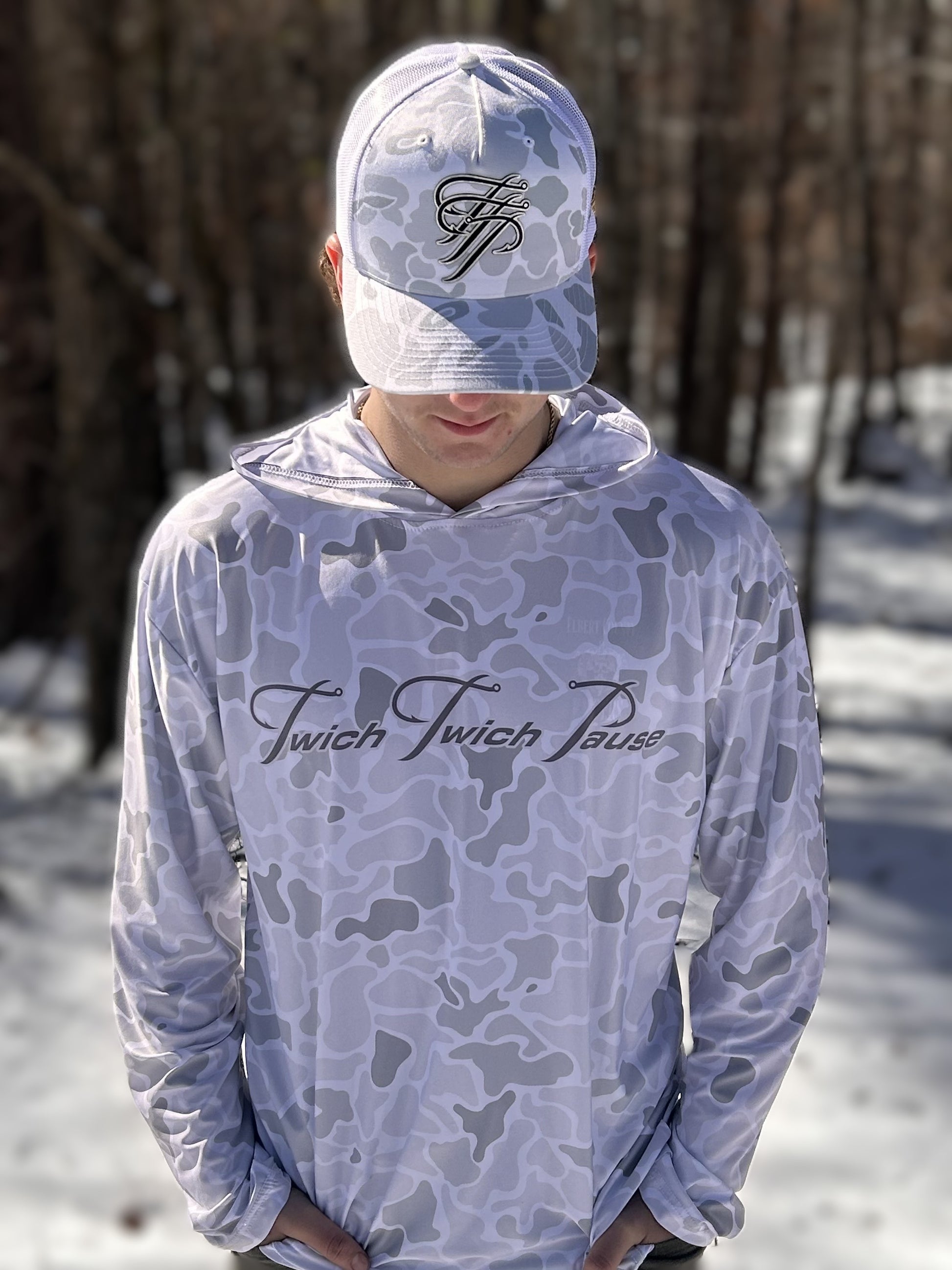 UPF50 Hoodie - Yeti Camo