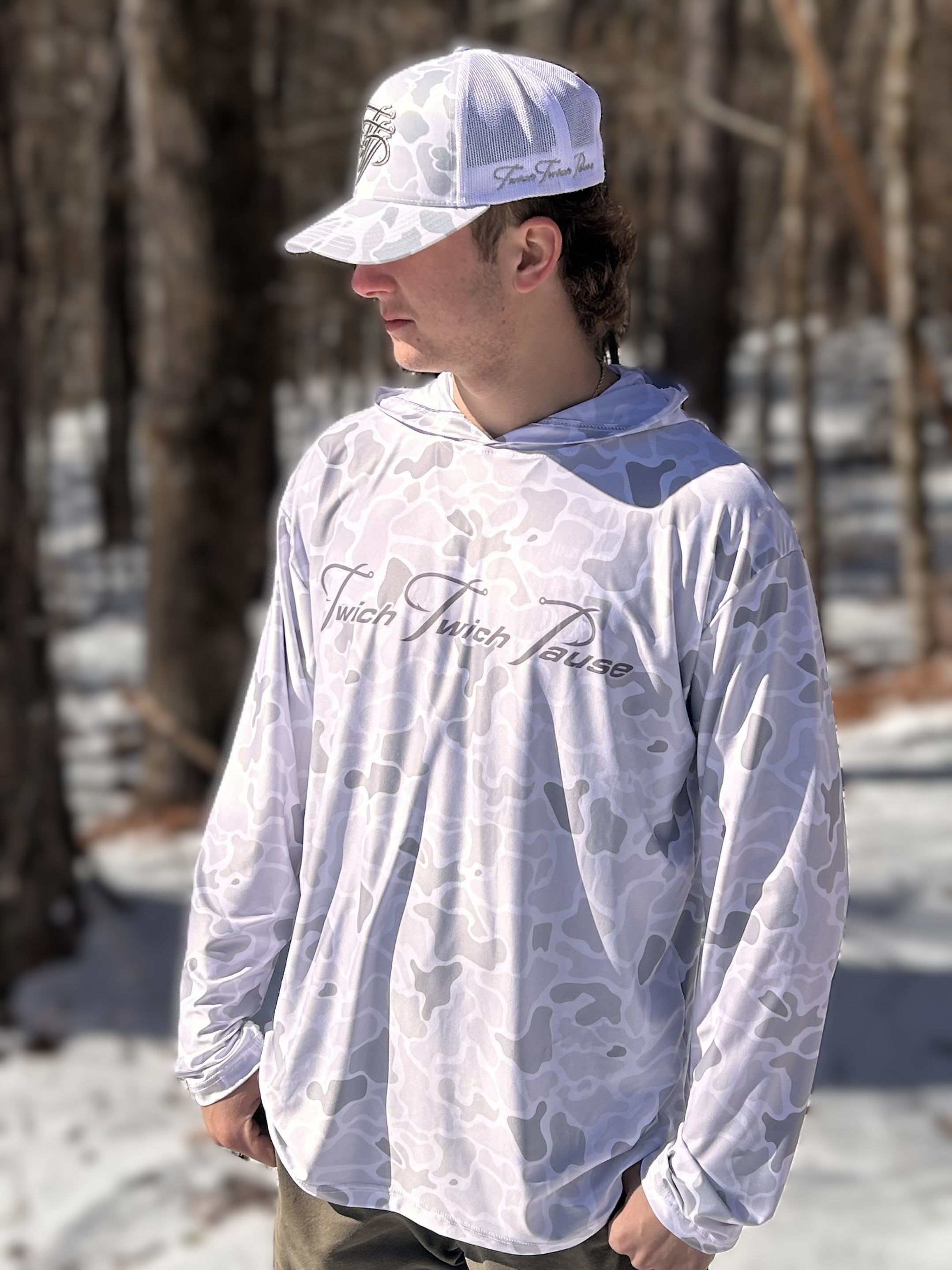 UPF50 Hoodie - Yeti Camo