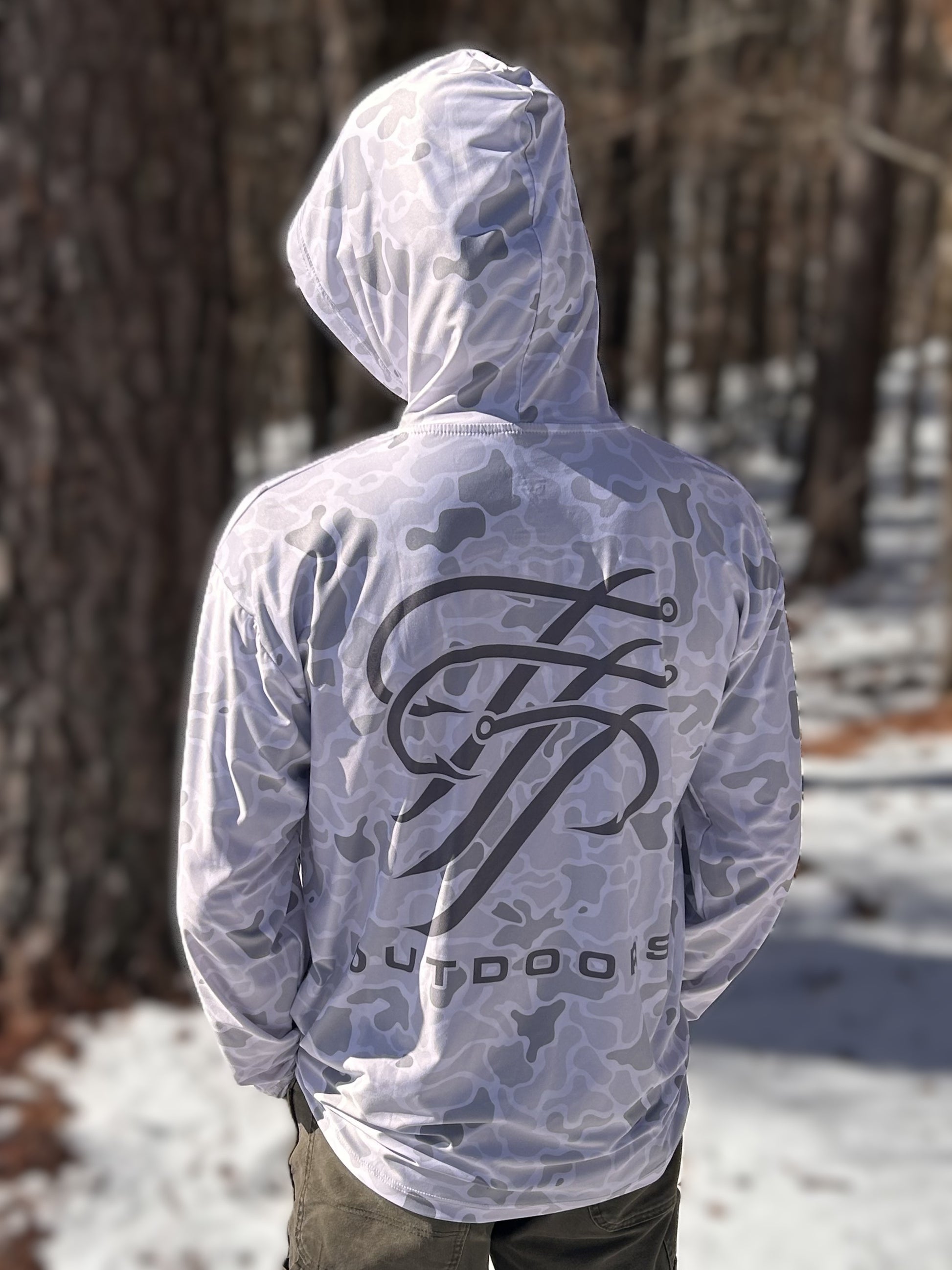UPF50 Hoodie - Yeti Camo