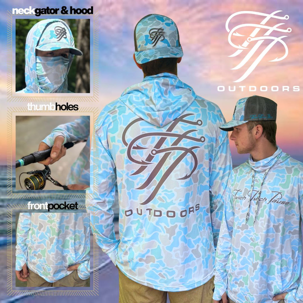 Coastal Camo Hoodie - TTP Outdoors