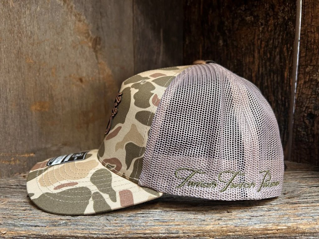 HARVEST DUCK CAMO - LEATHER - TTP Outdoors