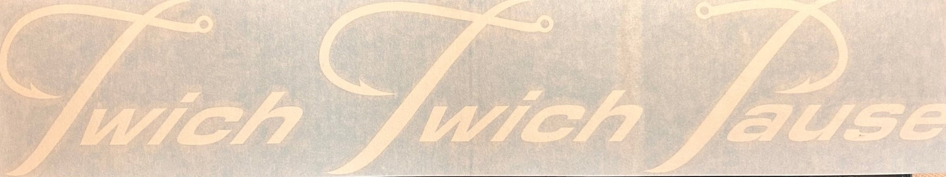 Large Twich Twich Pause Decal - TTP Outdoors