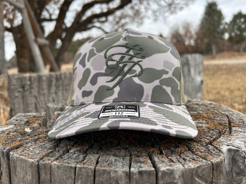 MARSH DUCK CAMO - EMBROIDERED - TTP Outdoors