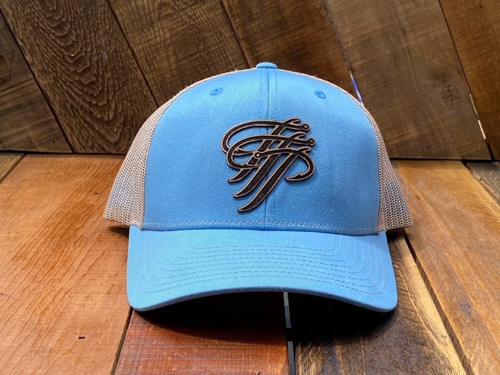 TTP Columbia Blue/ Khaki / Leather Cut Out - TTP Outdoors