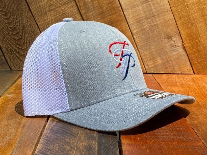 TTP Heather Grey/White - Embroidered - TTP Outdoors