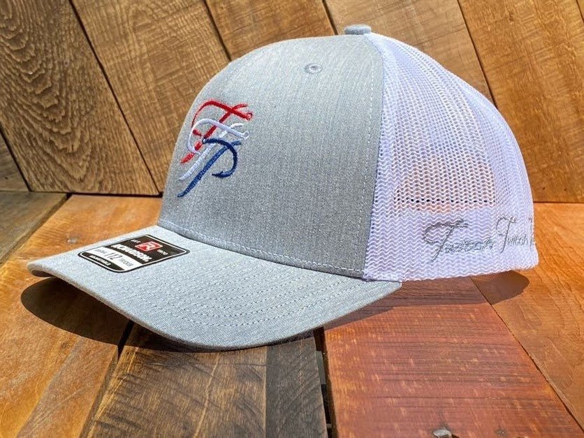 TTP Heather Grey/White - Embroidered - TTP Outdoors